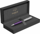 Шариковая ручка Parker Sonnet Essentials Violet SB Steel CT, цвет чернил black, перо: M, в подарочной упаковке.
