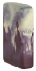 Зажигалка ZIPPO Zombie Design с покрытием 540 Matte, латунь/сталь, белая, матовая, 38x13x57 мм