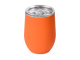 Термокружка Sense Gum, soft-touch, непротекаемая крышка, 370мл, оранжевый (P)