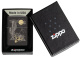 Зажигалка ZIPPO Western с покрытием High Polish Black, латунь/сталь, черная, глянцевая, 38x13x57 мм