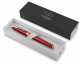 Ручка перьевая Parker IM Premium F318  Red GT, перо F сталь нержавеющая, в подарочной коробке