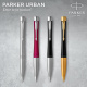 Шариковая ручка Parker Urban Core K314 Metro Metallic CT, стержень: M, цвет чернил: black, в подарочной упаковке.