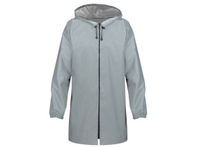 Дождевик светоотражающий Sunny reflector с чехлом (серый, серебристый)