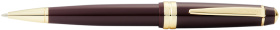 Шариковая ручка Cross Bailey Light Polished Burgundy Resin and Gold Tone