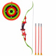 Игровой набор Abtoys Лук со стрелами на присосках, 3 стрелы, лук и мишень