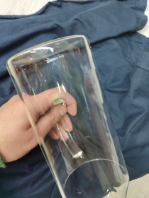 Стеклянный заварочный чайник Gunfu, 600 мл (Р)