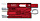 Швейцарская карточка VICTORINOX SwissCard Classic, 10 функций, полупрозрачная красная