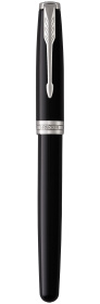 Перьевая ручка Parker Sonnet F539, цвет: LaqBlack СT, перо: F (стальное)