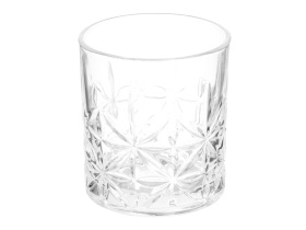 Набор для виски на бамбуковой подставке Boulevardier (натуральный, прозрачный)