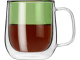 Цветная кружка Ubud с двойными стенками, зеленый