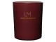 Ароматическая свеча в бордовом стакане Sunset, коллекция Exclusive, 250 мл (красный)