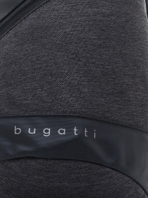Рюкзак с одним плечевым ремнем BUGATTI Universum, графитовы, полиэстер меланж/тарпаулин, 23х14х42 см