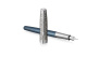 Перьевая ручка и чехол из кожи Parker Sonnet Premium Refresh BLUE CT, перо 18K, толщина F, цвет чернил black, подарочной упаковке