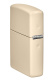 Зажигалка ZIPPO Classic с покрытием Flat Sand, латунь/сталь, бежевая, матовая, 38x13x57 мм