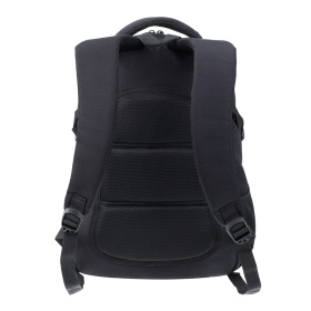 Рюкзак TORBER CLASS X, черный с принтом "Зебра", 46 x 32 x 18 см+ Мешок для сменной обуви в подарок!
