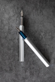 Перьевая ручка PININFARINA PF One SILVER /BLUE