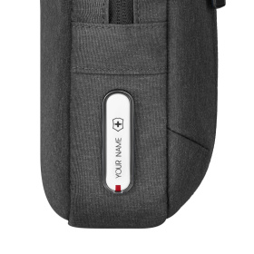Рюкзак VICTORINOX Architecture Urban2 City Backpack 14'', серый, полиэстер / кожа, 30x19x42 см, 17 л