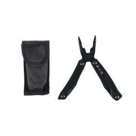 Мультитул Stinger, сталь (чёрный), 11 инструментов, нейлоновый чехол, коробка картон