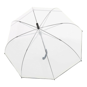 Зонт-трость 71454SZ Doppler Fiber Nizza Transparent 5 x 5 x 88 см прозрачный, черный