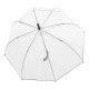 Зонт-трость 71454SZ Doppler Fiber Nizza Transparent 5 x 5 x 88 см прозрачный, черный