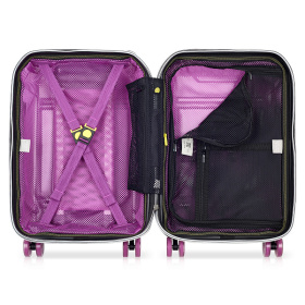 Чемодан 4-х колесный DELSEY REMPART 35 x 55 x 25 см фиолетовый