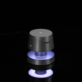 Станция беспроводной зарядки с подсветкой Lume, серая