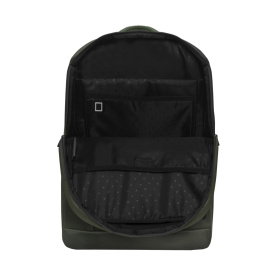 Рюкзак TORBER VECTOR с отделением для ноутбука 15,6", серо-зелёный, полиэстер 840D, 44 х 30 x 9,5 см