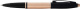 Ручка-роллер Cross Calais Brushed Rose Gold Plate and Black Lacquer