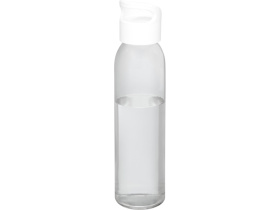 Спортивная бутылка Sky из стекла объемом 500 мл, белый