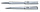 Набор Pierre Cardin PEN&PEN: ручка шариковая + роллер. Цвет - серебристый. Упаковка Е.