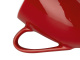 Чайная пара базовой формы Lotos, 250мл, красный