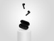 Беспроводные наушники Rombica Mysound Flip Black (Р)