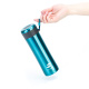 Термокружка Stinger, 0,42 л, сталь/пластик, изумрудный матовый, 7,5 х 6,9 х 22,2 см