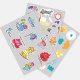 Наклейки UV-DTF Stiker Pack на заказ, L