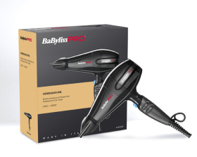 Фен BaByliss Pro VENEZIANO HQ, 2200Вт,  ионизация, 2 насадки