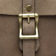 Сумка KLONDIKE «Brad», винтажная кожа в коричневом цвете, 25 х 28 х 7 см