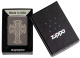 Зажигалка ZIPPO Celtic Cross Design с покрытием Black Ice®, латунь/сталь, черная, 38x13x57 мм