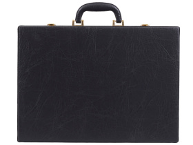 Дипломат подарочный, темно-коричневый