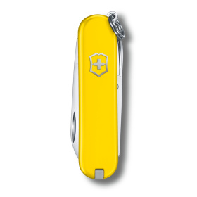 Нож-брелок VICTORINOX Classic SD Colors "Sunny Side", 58 мм, 7 функций, жёлтый