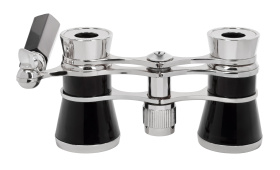 Театральный бинокль-лорнет Levenhuk Broadway 325E, черный