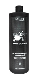 Карбоновый шампунь для всех типов волос SMART CARE PRO-COVER Black Carbon Shampoo, 1000 мл