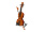 Подарочный набор Скрипка Паганини (черный, коричневый)