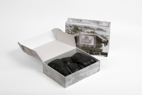 643639 Сапожки-носочки пуховые Comfort Socks Travel Grass Black 36-39 р.