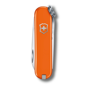 Нож-брелок VICTORINOX Classic SD Colors "Mango Tango", 58 мм, 7 функций, оранжевый