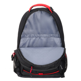 Рюкзак TORBER ROCKIT с отделением для ноутбука 15.6", чёрный/красный, нейлон, 32 х 14 х 50 см, 22л