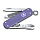 Нож-брелок VICTORINOX Classic SD Alox Colors "Electric Lavender", 58 мм, 5 функций, лавандовый