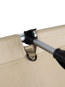 Раскладушка туристическая XJC05, бежевая