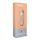 Нож-брелок VICTORINOX Classic SD Alox Colors "Fresh Peach", 58 мм, 5 функций, персиковый