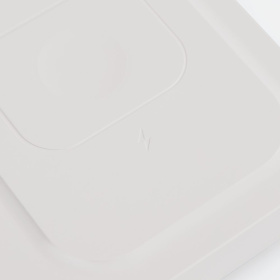 Беспроводное зарядное устройство с подогревом кружки Hot Task, белое