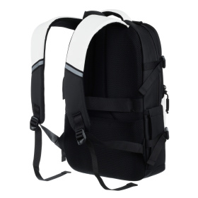 Рюкзак спортивный TORBER Xtreme 18", белый/чёрный, 31 х 12 х 46 см, 17л
